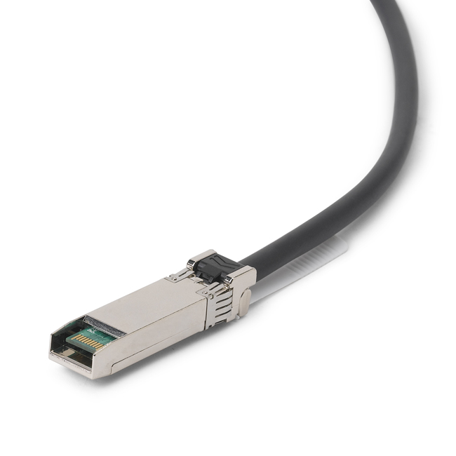 Product - 10 Gigabit Ethernet Cable w/ SFP+ Terminations (0.5 Meter)