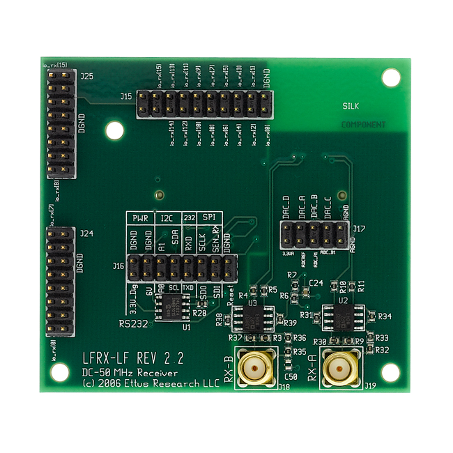 LFRX Daughterboard 0-30 MHz Rx