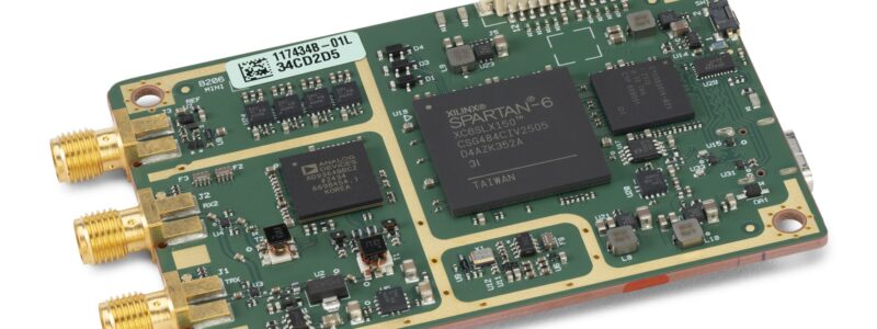 USRP B206mini board only angled